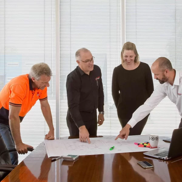 Associated Projects team delivering regional construction projects